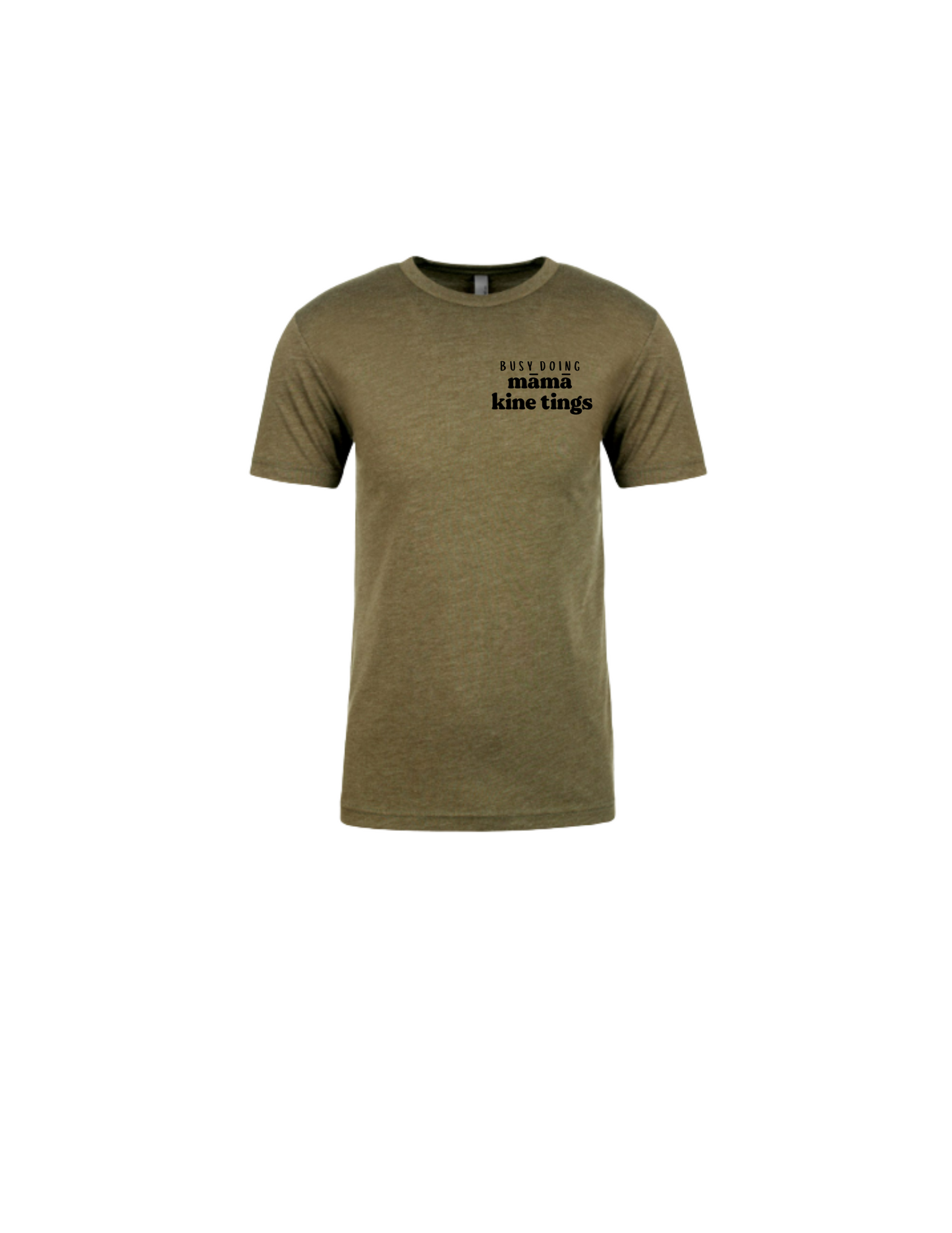 busy doing māmā kine tings | unisex-style tee
