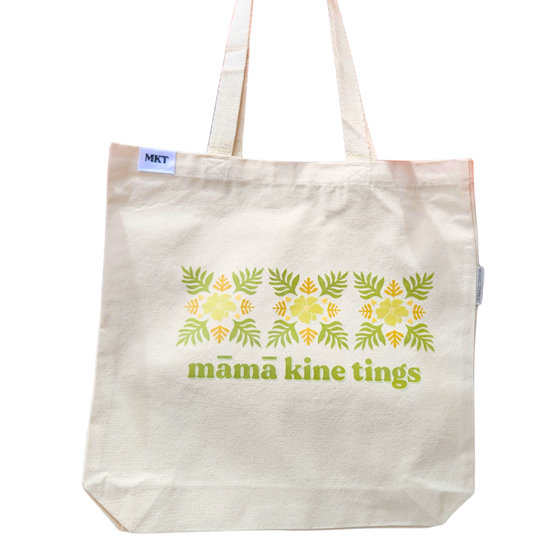 Triple quilt | canvas tote