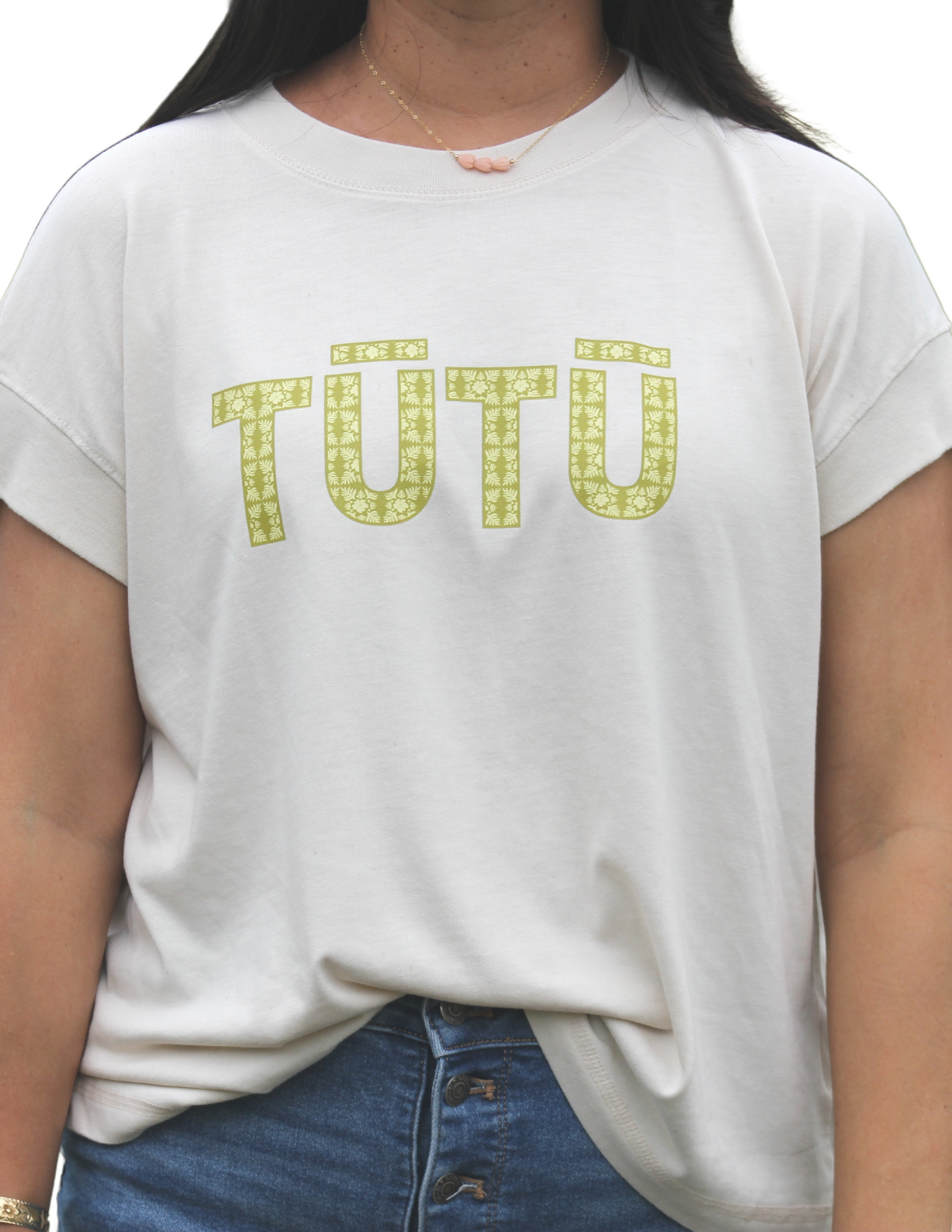 TŪTŪ | quilty boxy tee