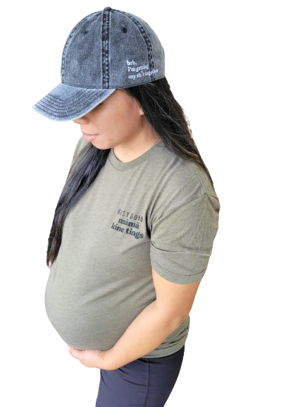 busy doing ﻿māmā kine tings | unisex-style tee
